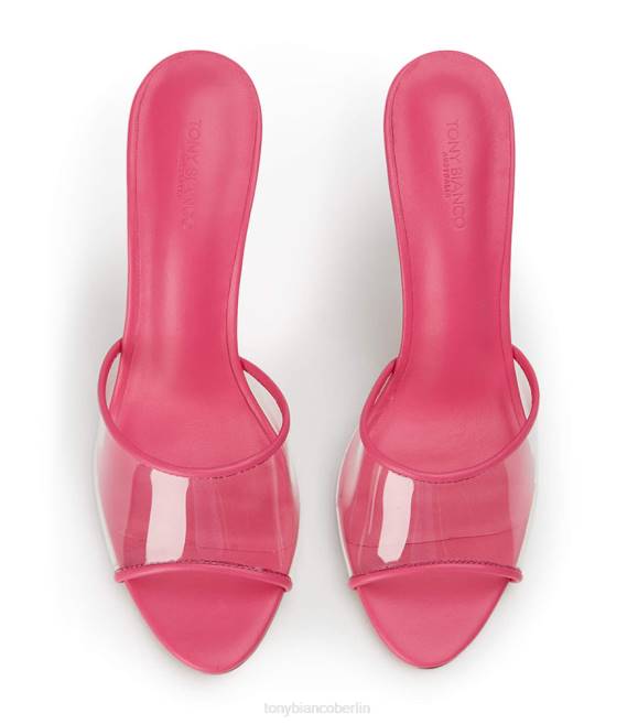 Stöckelschuhe| de Tony Bianco Frauen Riana Heels klares Vinylit/säurerosa 4624187